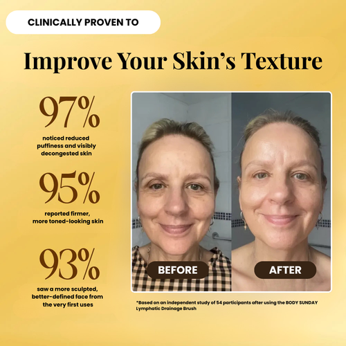 Lymphatic drainage brush