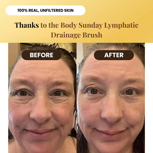 Lymphatic drainage brush